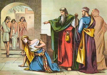 Death of Sapphira, 1870